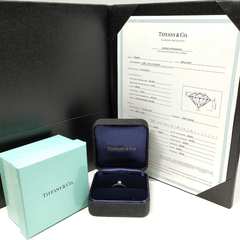 Tiffany & Co. Solitaire Diamond Ring